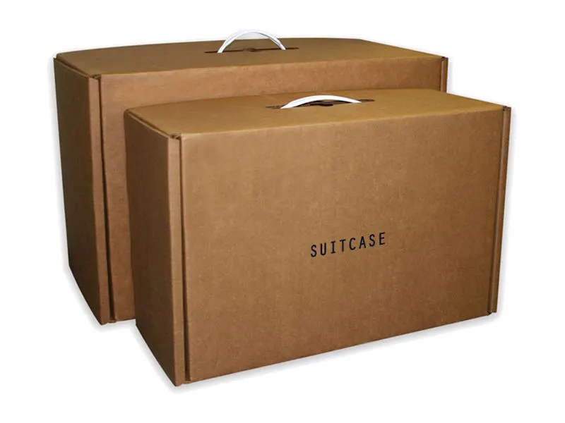 Suitcase packaging cheap