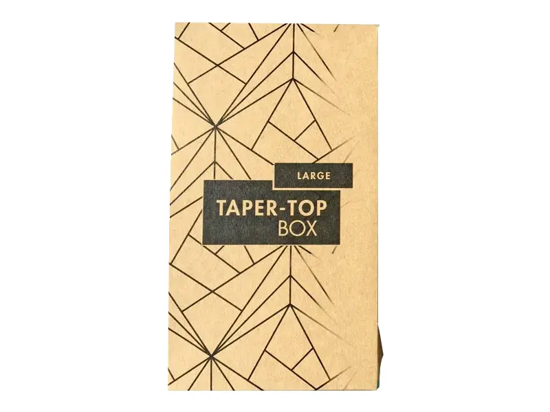 Taper Top Boxes