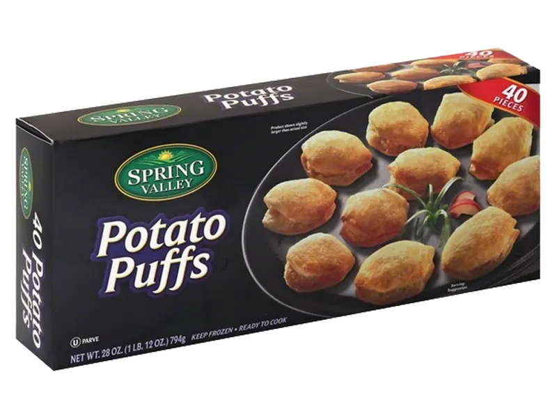 Frozen Potato Puff Boxes