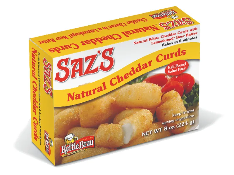 Frozen Cheese Curds Boxes