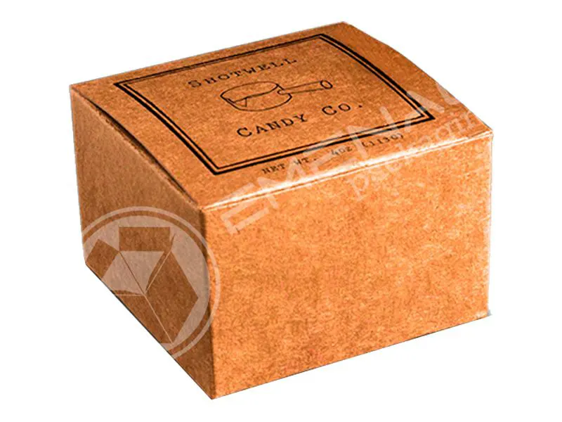 Wholesale Small Brown Boxes Custom Printed Small Brown Packaging Boxes